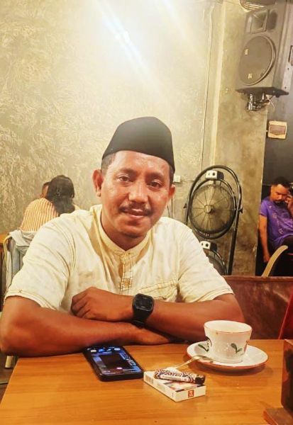 Sadam Bugis, Pengurus DPD KNPI Maluku (Sumber foto: rrr)